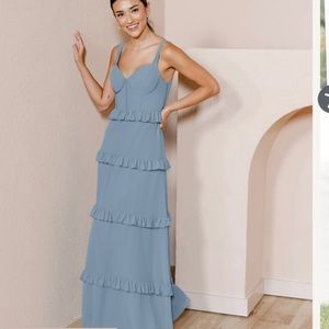 Revelry - Sloane dress in French blue